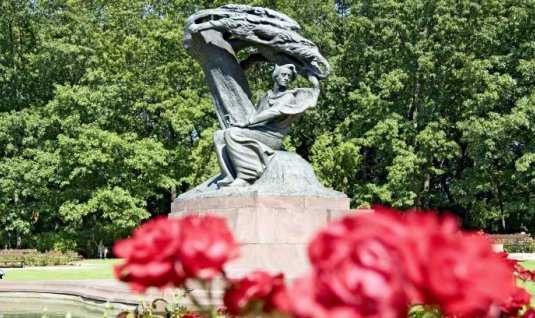 Varsóvia - o monumento ao Chopin